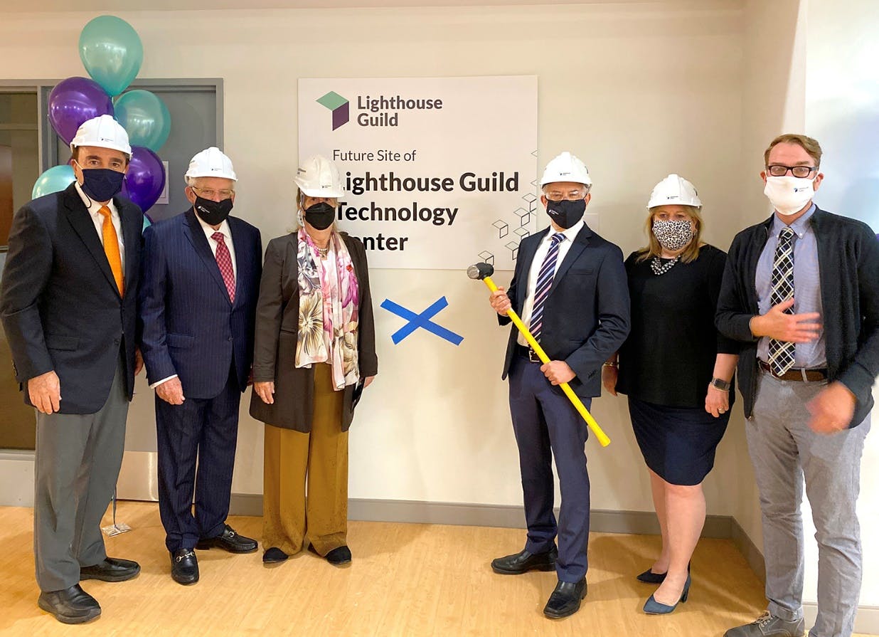 Lighthouse Guild Starts Construction on New Technology Center Eyewire+
